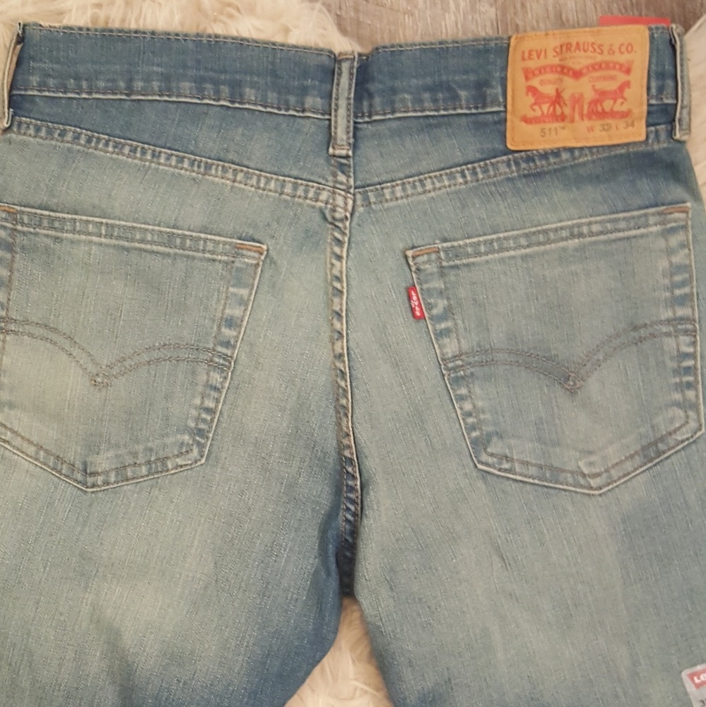 New Men's Levi's 511 Slim  32 x 34 NWT